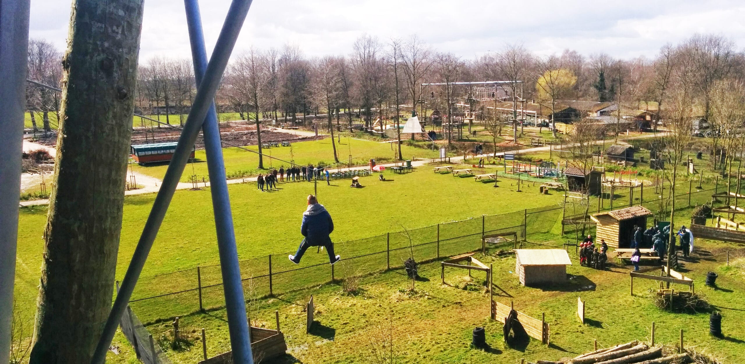 Tokkelen vanaf uitkijktoren De Reuselhoeve