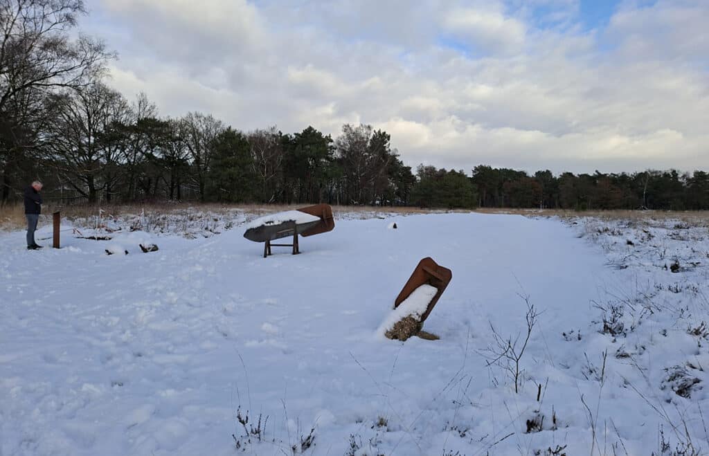 Schijnboot op Landschotse Heide
