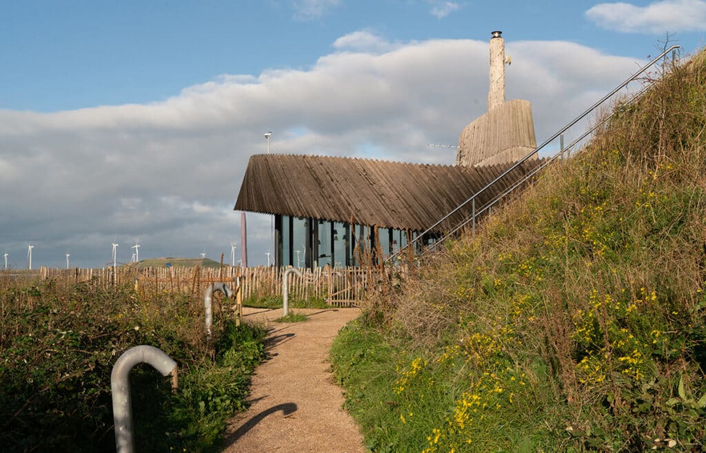 Pad naar uitkijktoren Aan Zee
