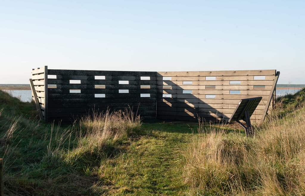 Vogelkijkscherm in Plan Tureluur